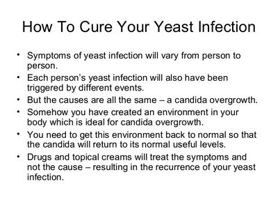 Male Yeast Infection - Symptoms